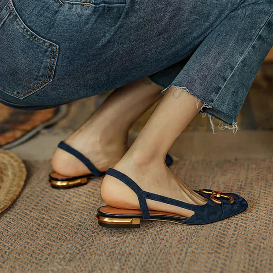 Orthopedic Slingback Buckle Sandals
