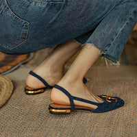 Orthopedic Slingback Buckle Sandals