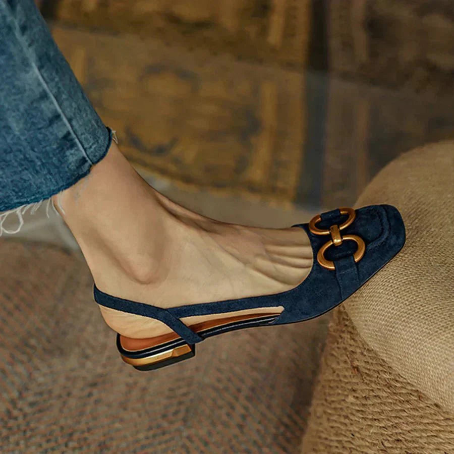 Orthopedic Slingback Buckle Sandals