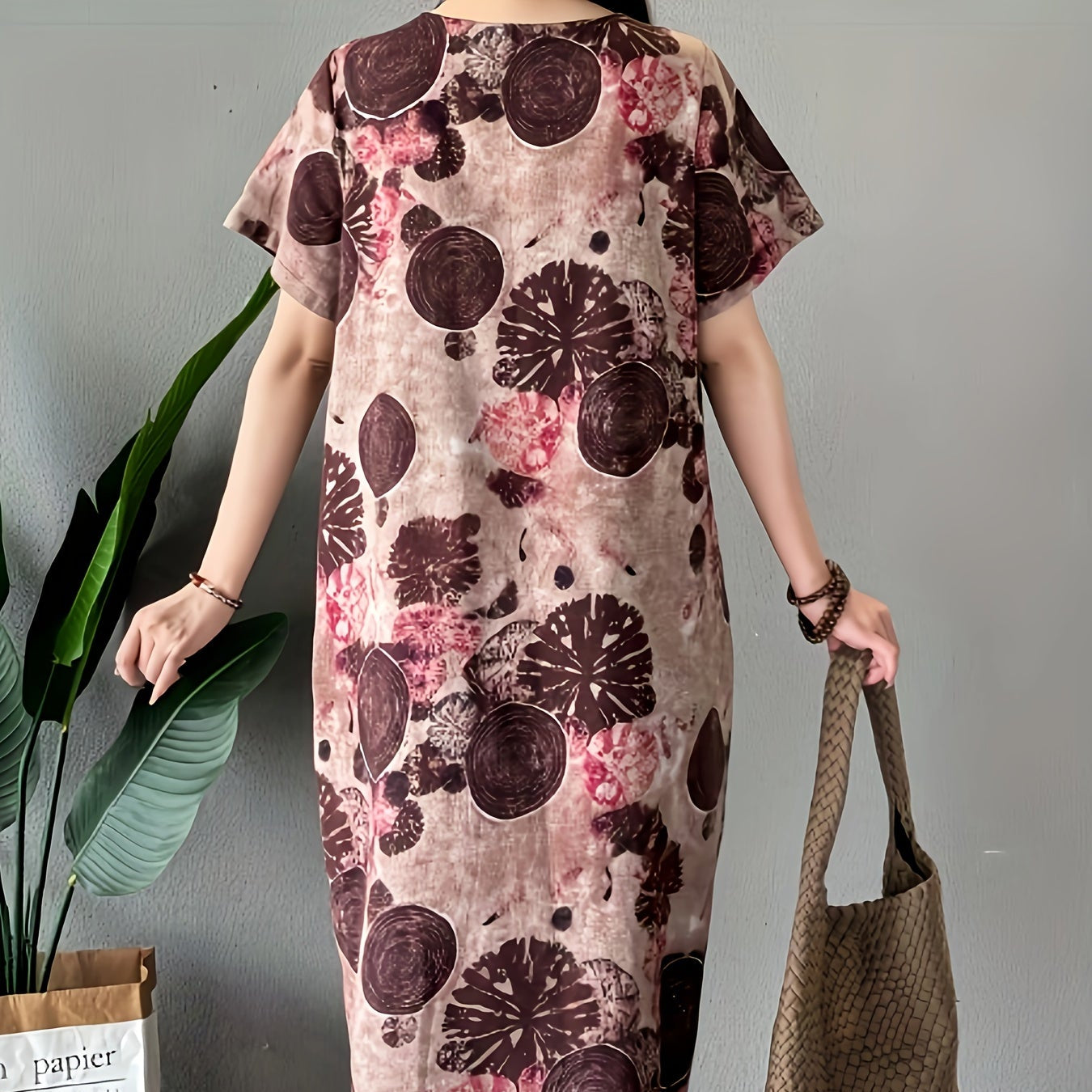 Elegant Linen Tunic Dress