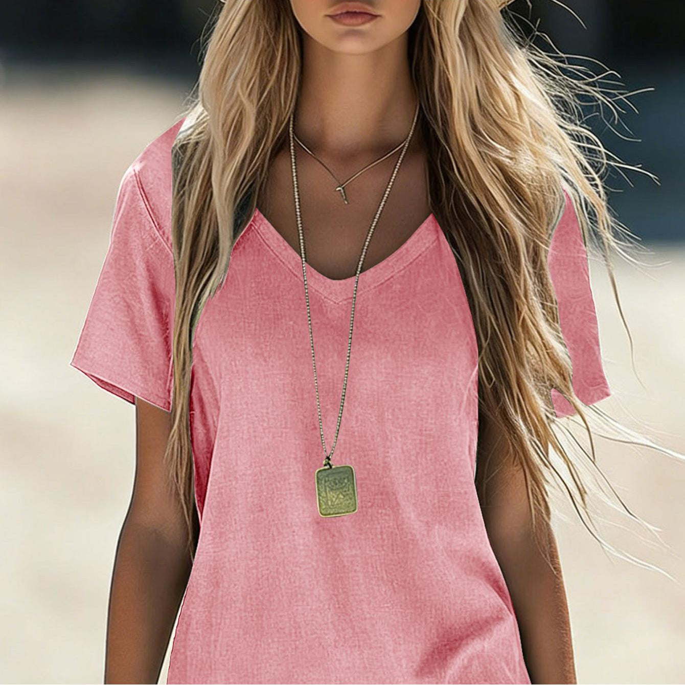 Elegant Solid Casual Dress