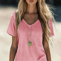 Elegant Solid Casual Dress