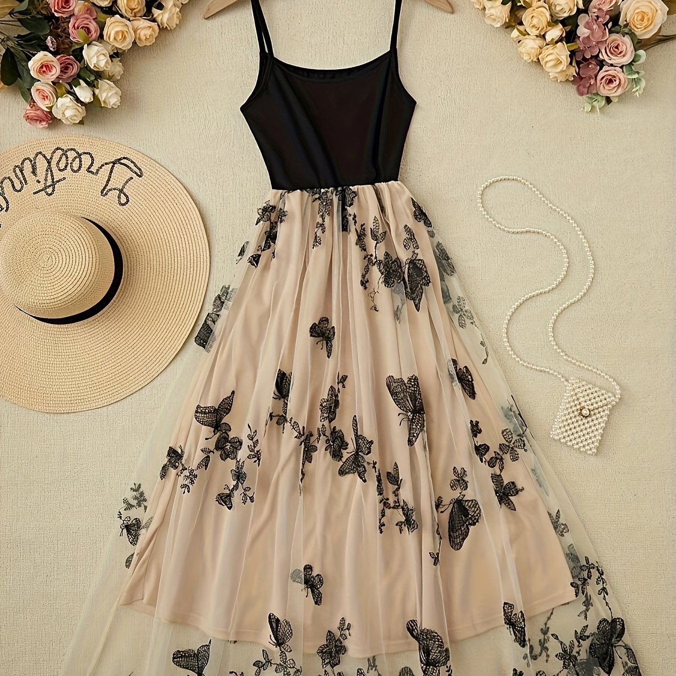 Romantic Tulle Cami Dress