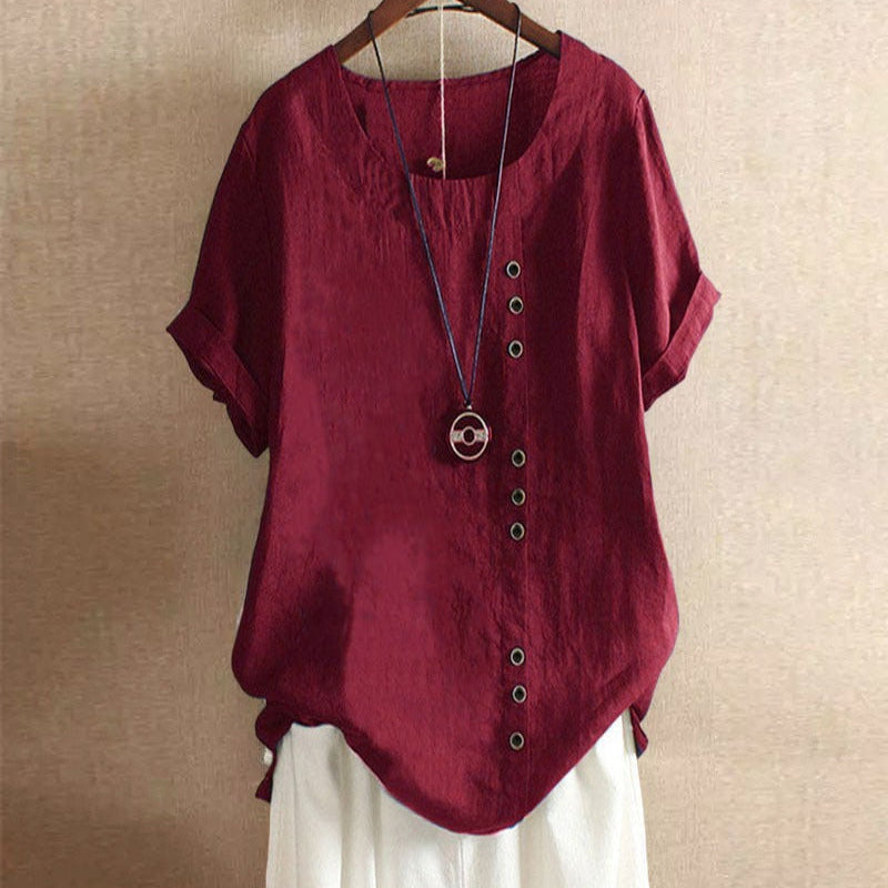 Chic Summer Blouse Women's