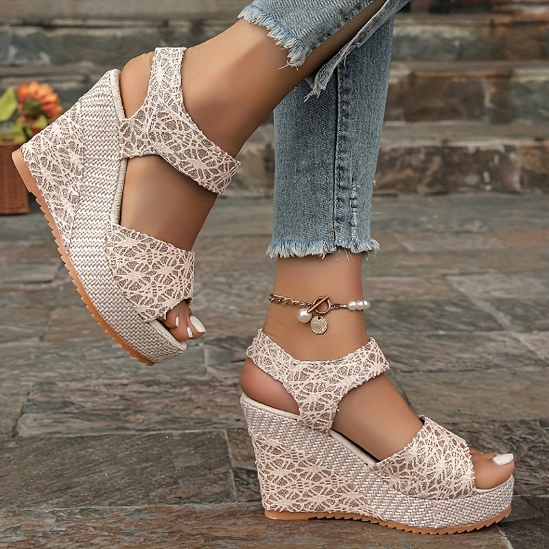 Elegant Lace Sandals