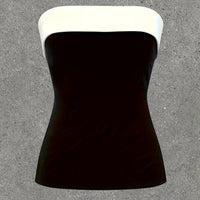 Bold Colorblock Bandeau Top