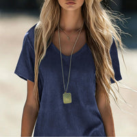 Elegant Solid Casual Dress