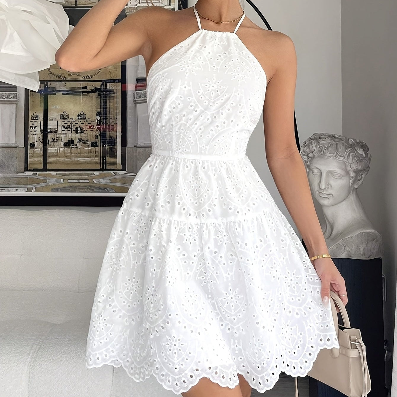 Elegant Embroidery Dress