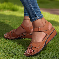 Comfortable Roman Wedge Sandals