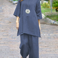 Relaxed Colorblock TwoPieceSet