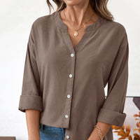 Minimalist Linen Shirt