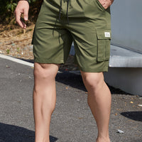 Herren Freizeit-Utility-Arbeitsshorts mit mehreren Taschen Komfort