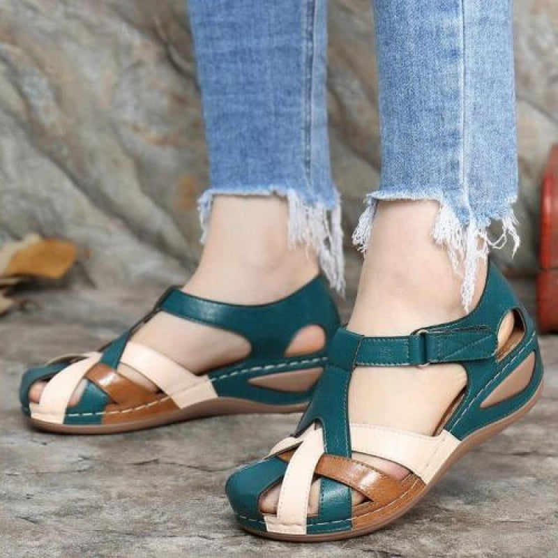 Retro Wedge Sandals Women's