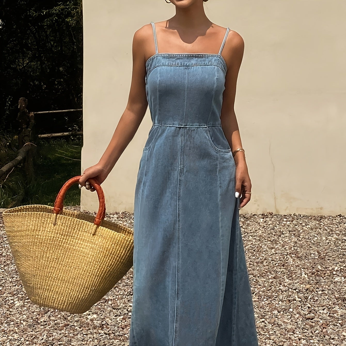 Elegant Solid Dress