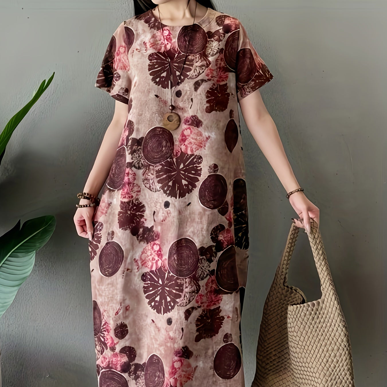 Elegant Linen Tunic Dress