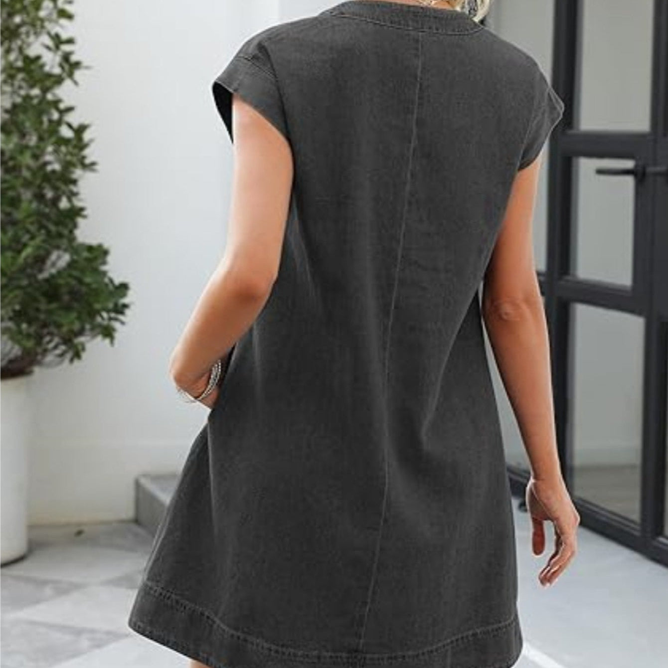 Chic Denim Mini Dress