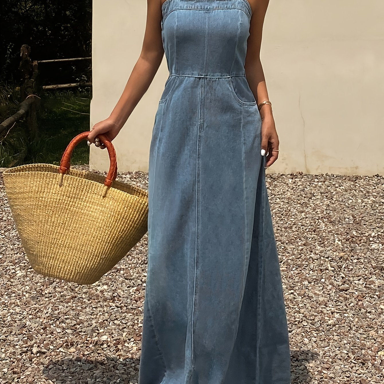 Elegant Solid Dress