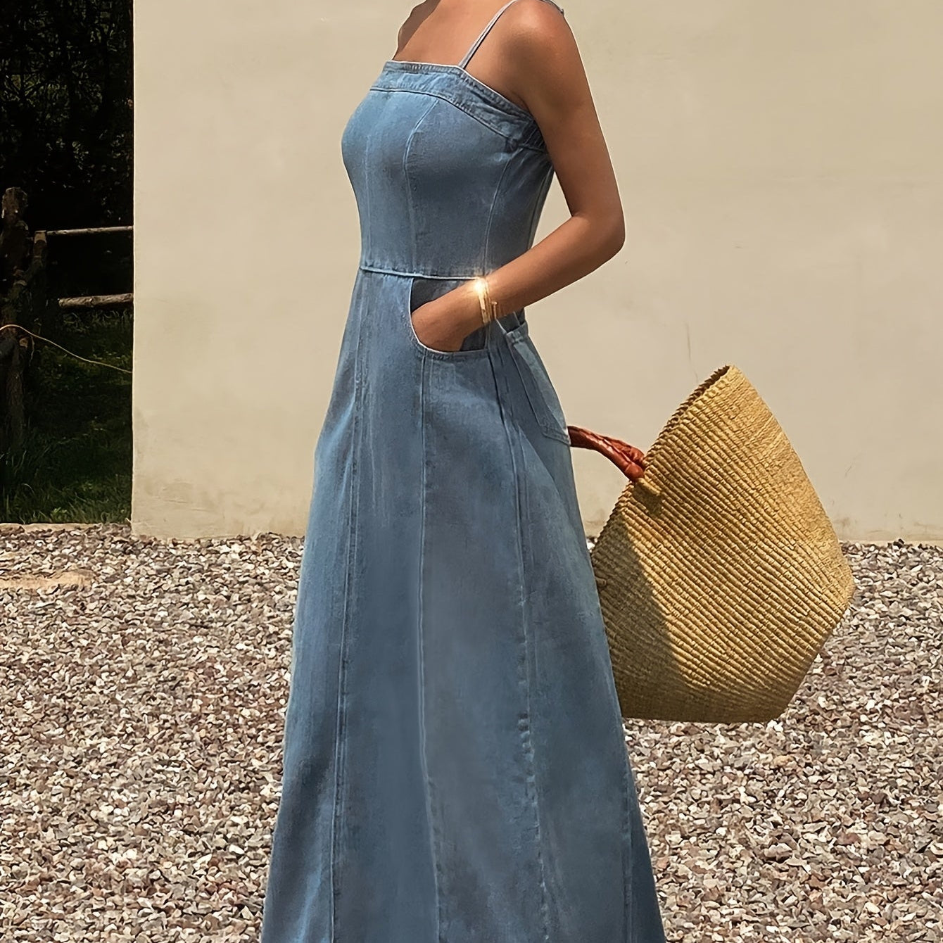 Elegant Solid Dress