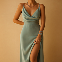 Elegant Maxi Dress Women's