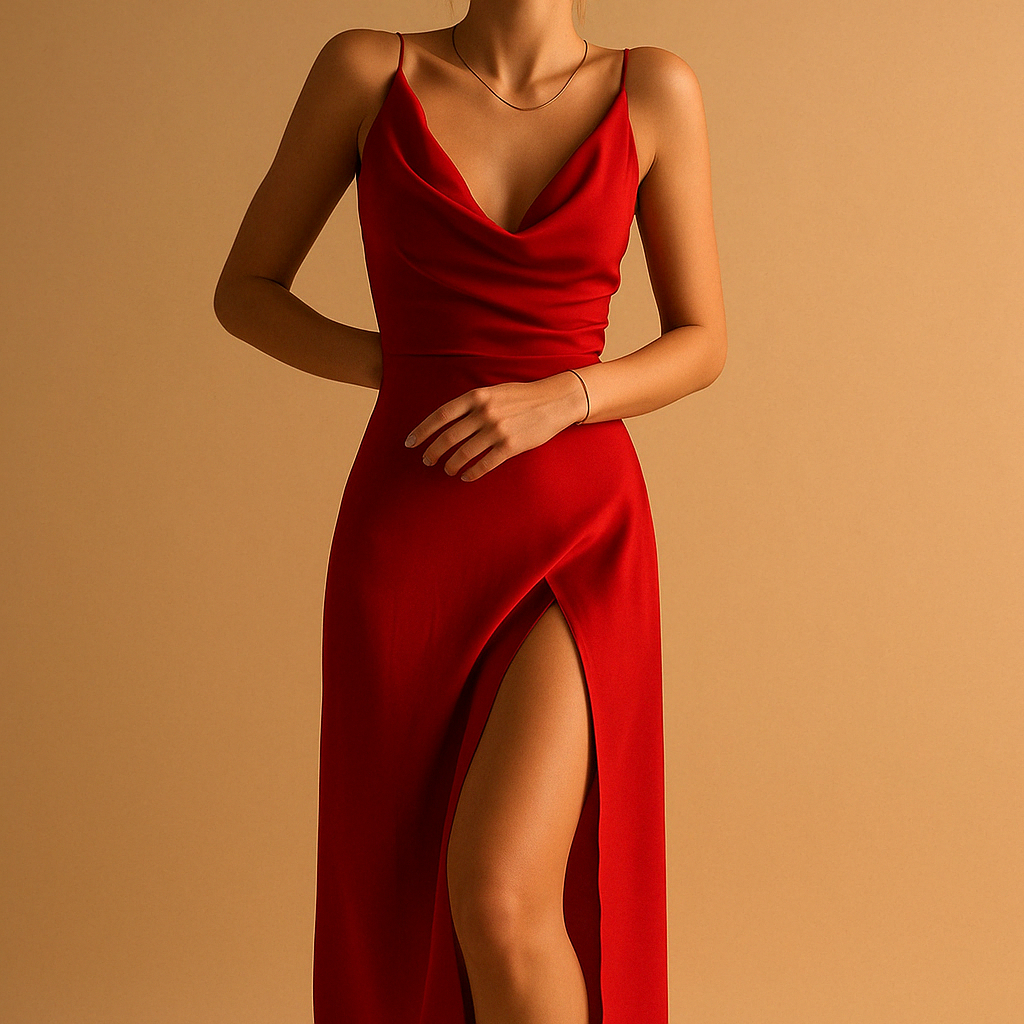 Elegant Maxi Dress Women's