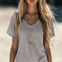 Elegant Solid Casual Dress