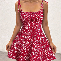 Feminine Floral Slip Dress