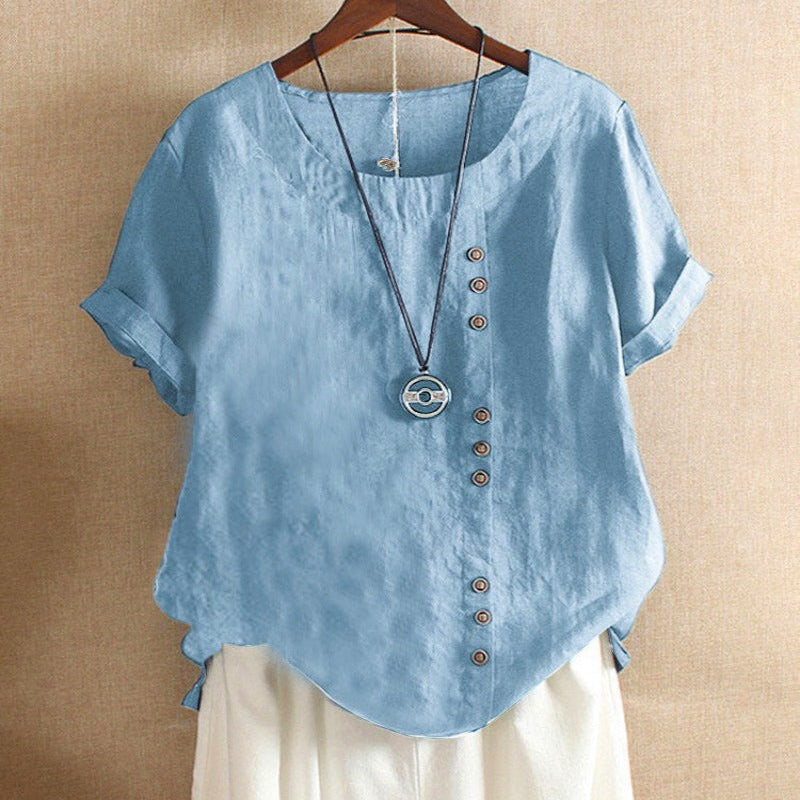 Chic Summer Blouse Women's