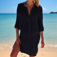 Relaxed Casual Shirt Dress
