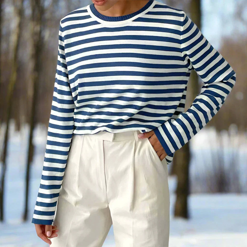 Relaxed Striped Top