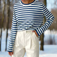 Relaxed Striped Top