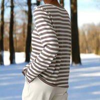 Relaxed Striped Top